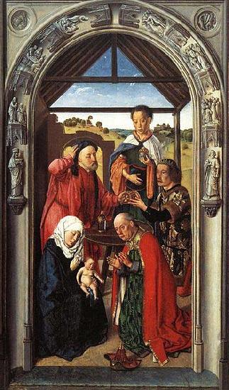 Dieric Bouts The Adoration of the Magi oil painting picture